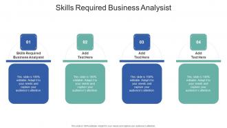Skills Required Business Analysist In Powerpoint And Google Slides Cpb
