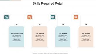 Skills Required Retail In Powerpoint And Google Slides Cpb