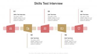 Skills Test Interview In Powerpoint And Google Slides Cpb