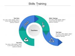 Skills training ppt powerpoint presentation portfolio example file cpb