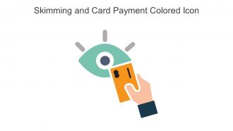 Skimming And Card Payment Colored Icon In Powerpoint Pptx Png And Editable Eps Format