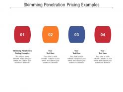 Skimming penetration pricing examples ppt powerpoint presentation file inspiration cpb
