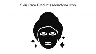 Skin Care Products Monotone Icon In Powerpoint Pptx Png And Editable Eps Format