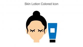 Skin Lotion Colored Icon In Powerpoint Pptx Png And Editable Eps Format