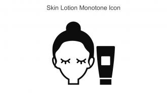 Skin Lotion Monotone Icon In Powerpoint Pptx Png And Editable Eps Format