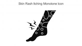 Skin Rash Itching Monotone Icon In Powerpoint Pptx Png And Editable Eps Format