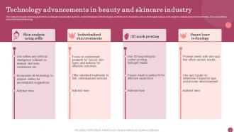Skincare Technology Powerpoint Ppt Template Bundles Impactful Pre-designed