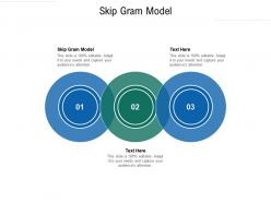 Skip gram model ppt powerpoint presentation designs cpb
