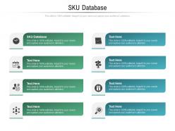 Sku database ppt powerpoint presentation show designs download cpb