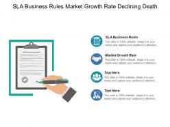 Sla business rules market growth rate declining death