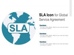 Sla icon for global service agreement