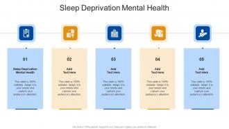 Sleep Deprivation Mental Health In Powerpoint And Google Slides Cpb