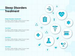 Sleep disorders treatment ppt powerpoint presentation pictures graphics template