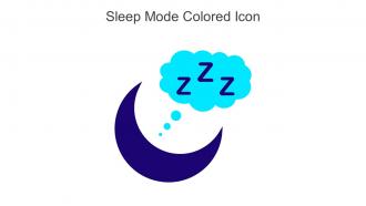 Sleep Mode Colored Icon Icon In Powerpoint Pptx Png And Editable Eps Format