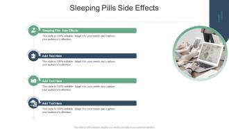 Sleeping Pills Side Effects In Powerpoint And Google Slides Cpb