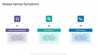 Sleeps Apnea Symptoms In Powerpoint And Google Slides Cpb