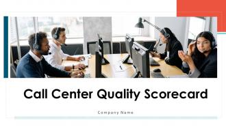 Call center quality scorecard powerpoint presentation slides