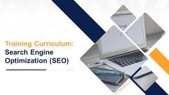 Comprehensive training curriculum on seo search engine optimization edu ppt Slide 01