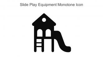 Slide Play Equipment Monotone Icon In Powerpoint Pptx Png And Editable Eps Format