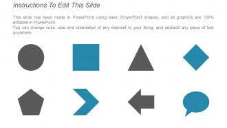 Sliding scale for business graphics powerpoint shapes