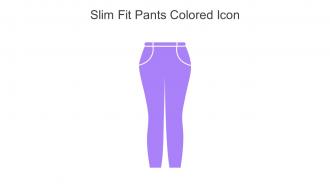 Slim Fit Pants Colored Icon In Powerpoint Pptx Png And Editable Eps Format