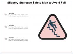 Slippery Warning Briefcase Accident Board Staircase Progress Surface