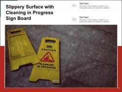 Slippery Warning Briefcase Accident Board Staircase Progress Surface
