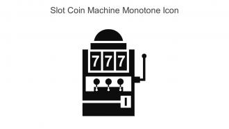 Slot Coin Machine Monotone Icon In Powerpoint Pptx Png And Editable Eps Format