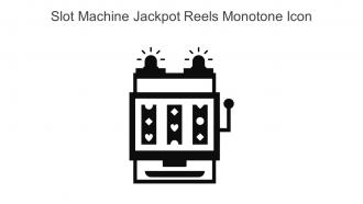Slot Machine Jackpot Reels Monotone Icon In Powerpoint Pptx Png And Editable Eps Format