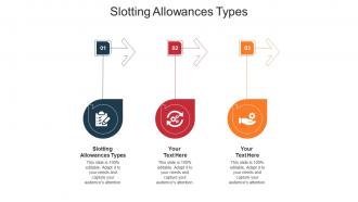Slotting allowances types ppt powerpoint presentation styles layout ideas cpb