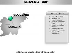 Slovenia country powerpoint maps
