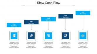 Slow Cash Flow In Powerpoint And Google Slides Cpb