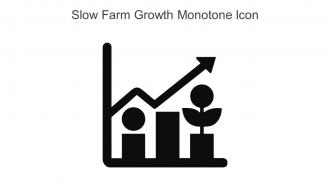 Slow Farm Growth Monotone Icon In Powerpoint Pptx Png And Editable Eps Format