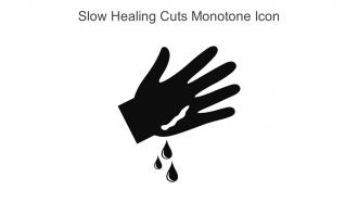 Slow Healing Cuts Monotone Icon In Powerpoint Pptx Png And Editable Eps Format