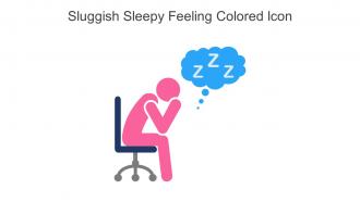 Sluggish Sleepy Feeling Colored Icon In Powerpoint Pptx Png And Editable Eps Format