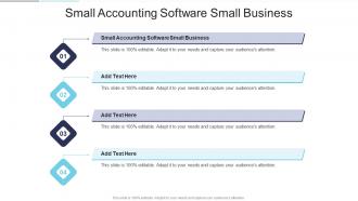 Small Accounting Software Small Business In Powerpoint And Google Slides Cpb