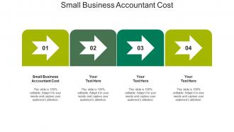 Small business accountant cost ppt powerpoint presentation infographics background cpb