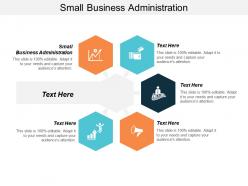 Small business administration ppt powerpoint presentation icon graphic images cpb