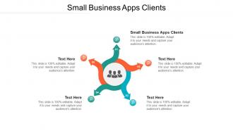 Small business apps clients ppt powerpoint presentation portfolio example cpb