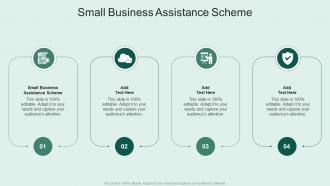 Small Business Assistance Scheme In Powerpoint And Google Slides Cpb