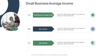 Small Business Average Income In Powerpoint And Google Slides Cpb