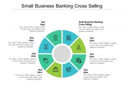 Small business banking cross selling ppt powerpoint template vector cpb