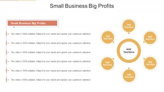 Small Business Big Profits In Powerpoint And Google Slides Cpb