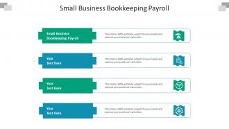 Small business bookkeeping payroll ppt powerpoint presentation model example file cpb