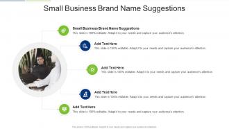 Small Business Brand Name Suggestions In Powerpoint And Google Slides Cpb