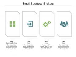 Small business brokers ppt powerpoint presentation file maker cpb