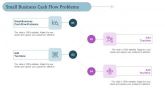 Small Business Cash Flow Problems In Powerpoint And Google Slides Cpb