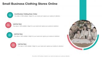 Small Business Clothing Stores Online In Powerpoint And Google Slides Cpb