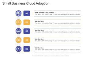 Small Business Cloud Adoption In Powerpoint And Google Slides Cpb