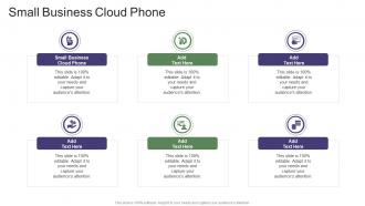 Small Business Cloud Phone In Powerpoint And Google Slides Cpb
